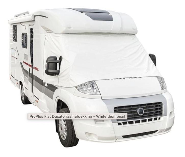 Ruit isolatie buitenzijde Fiat Ducato vanaf 2006 tot heden, Caravans en Kamperen, Camper-accessoires, Zo goed als nieuw, Ophalen of Verzenden