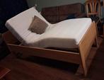 Seniorenbed met elektrische lattenbodem, Ophalen, 90 cm, Eenpersoons, Zo goed als nieuw