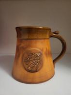 Handgemaakte Viking draak mok van keramiek, Keramiek, Ophalen of Verzenden, Zo goed als nieuw, Overige stijlen