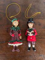 2 Charles Dickens kerst figuren, Ophalen of Verzenden, Zo goed als nieuw