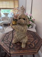 Shitzu / boomer lamp goud, Huis en Inrichting, Woonaccessoires | Zuilen en Pilaren, Ophalen of Verzenden, Zo goed als nieuw