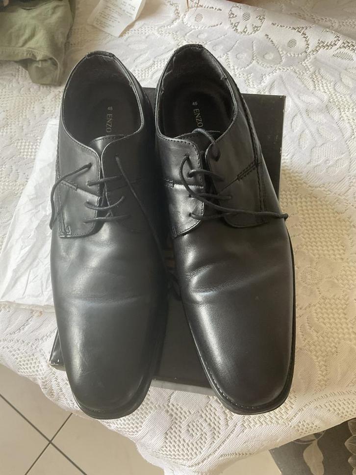 Nieuwe heren schoenen. Maat 45, Kleding | Heren, Schoenen, Nieuw, Overige typen, Zwart, Ophalen of Verzenden