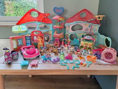 littlest petshop / pet shop huis met dieren en accessoires, Kinderen en Baby's, Speelgoed | My Little Pony, Zo goed als nieuw