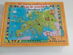 De zeven continenten van de wereld Puzzelboek, Ophalen of Verzenden, Zo goed als nieuw, Jennifer Mappin, Plaatjesalbum
