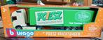 Poiesz truck van Burago, Hobby en Vrije tijd, Modelauto's | 1:43, Ophalen of Verzenden, Nieuw, Bus of Vrachtwagen, Overige merken