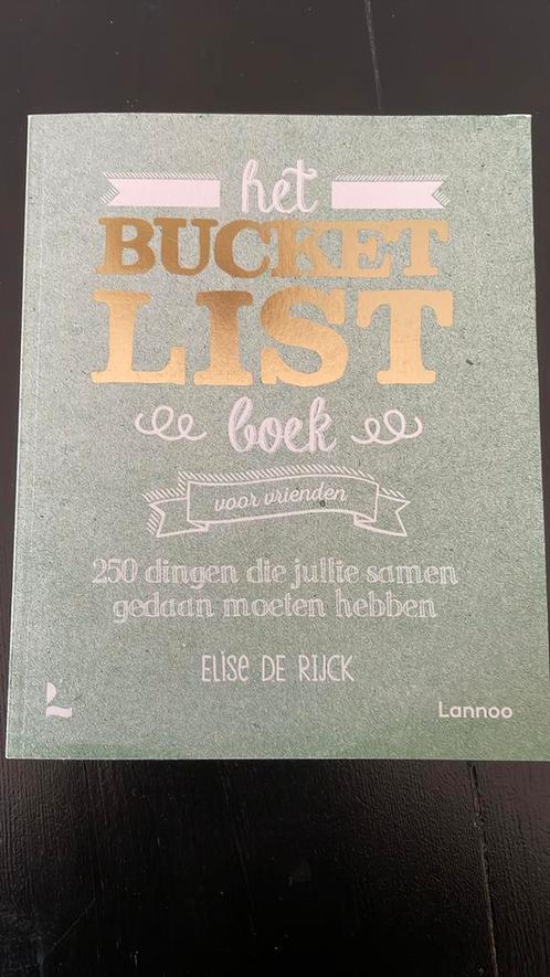 Elise De Rijck - Het Bucketlist boek voor vrienden, Boeken, Mode, Nieuw, Mode algemeen, Ophalen of Verzenden