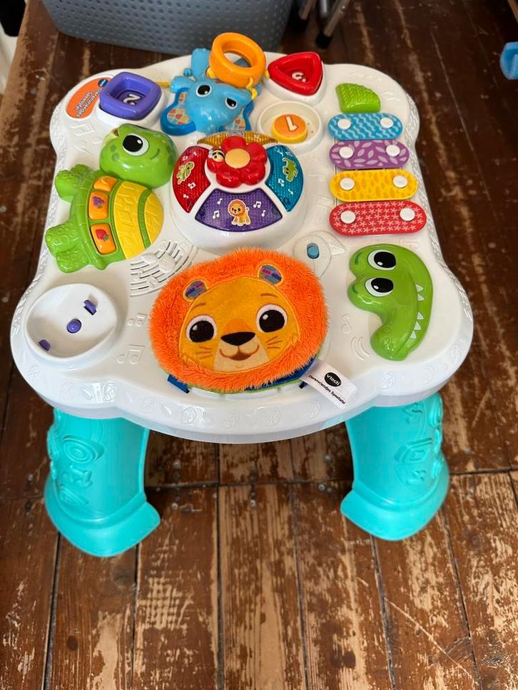 Speeltafel VTech, Kinderen en Baby's, Speelgoed | Speeltafels, Zo goed als nieuw, Ophalen