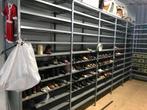 Grote Stellingkast met Bibliotheektrap - 15 Meter Verstelbaa, Ophalen
