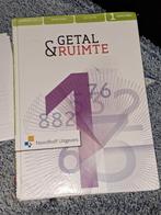 Getal & Ruimte 12e ed havo/vwo 1 leerboek deel 2 + antwoord, Boeken, Ophalen of Verzenden, Zo goed als nieuw, Noordhoff Uitgevers
