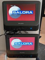 2x Salora DVD Speler Auto - Compleet, Gebruikt, Draagbaar, Ophalen of Verzenden, Overige merken