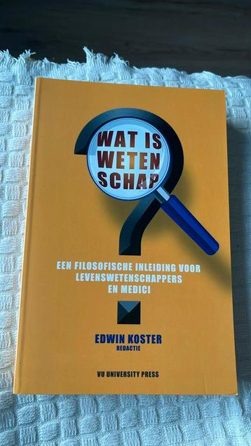 Edwin Koster - Wat is wetenschap? beschikbaar voor biedingen