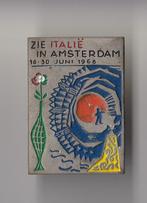 Italië in Amsterdam broche, Verzamelen, Speldjes, Pins en Buttons, Gebruikt, Niet vindbaar, Niet vindbaar, Speldje of Pin