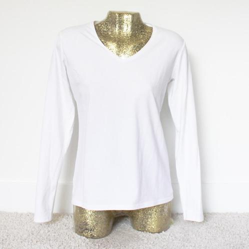 Anni Rolfi Truitje 511 (L) - 511 € 15,-, Kleding | Dames, Truien en Vesten, Zo goed als nieuw, Maat 42/44 (L), Wit, Ophalen of Verzenden