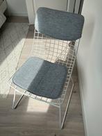 HK living stoel, Huis en Inrichting, Stoelen, Ophalen, Gebruikt, Wit, Metaal