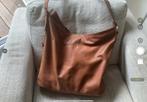 Saccoo Amsterdam leren tas shopper cognac, Ophalen of Verzenden, Zo goed als nieuw, Bruin, Shopper