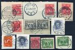 Langebalk stempels w.o. Appelscha, ede, Doetinchem (9296), Verzenden, T/m 1940, Gestempeld