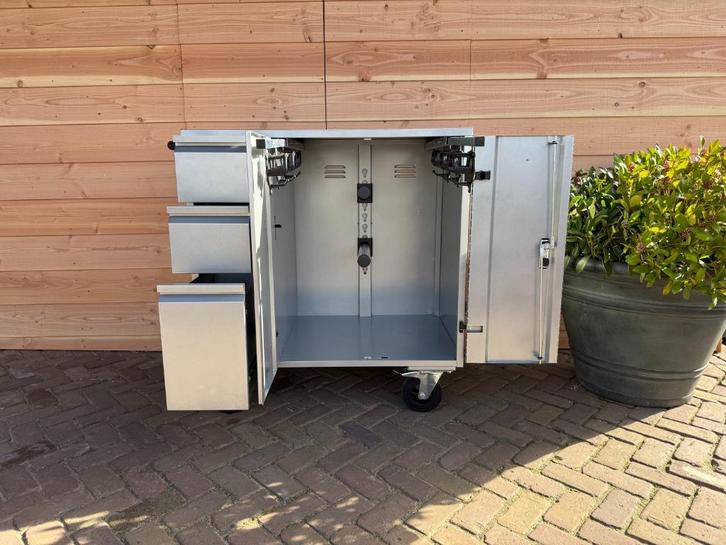 MIDI ECONOMY 160 ZILVER Alfako Concourskast | zadelkast, Dieren en Toebehoren, Paarden en Pony's | Zadels, Nieuw, Overige soorten