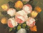 Leuk schilderij stilleven bloemen., Antiek en Kunst, Kunst | Schilderijen | Klassiek, Ophalen of Verzenden