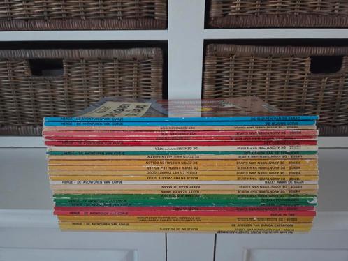 Kuifje strips (dubbel), Boeken, Stripboeken, Gelezen, Meerdere stripboeken, Ophalen of Verzenden