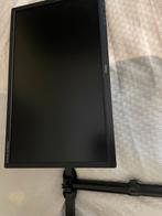 2x Computerscherm + Bureau Beugel voor Dubbele Monitor, In hoogte verstelbaar, Full HD, 60 Hz of minder, Ophalen