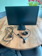 HP EliteDisplay E231 Monitor - Goed Werkend, Gebruikt, In hoogte verstelbaar, Full HD, DisplayPort