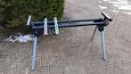 Afkortzaag Onderstel met Steunen, Ophalen of Verzenden, Zo goed als nieuw, Onbekend