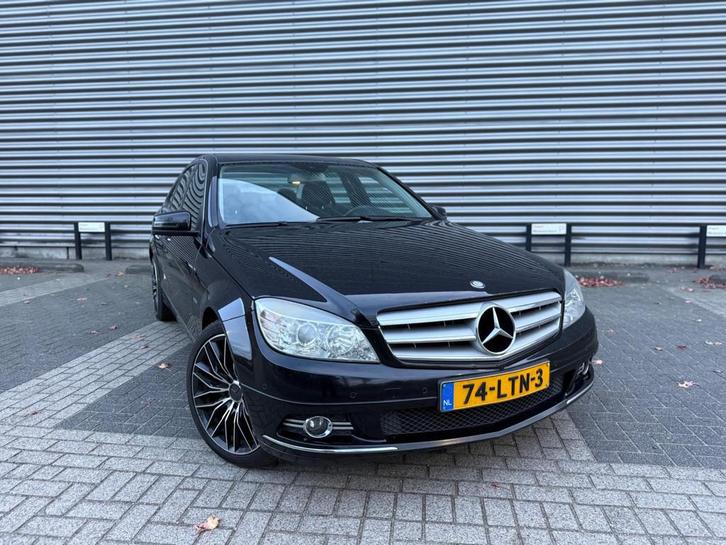 Mercedes-Benz C-klasse C200 CDI AUTOMAAT 2010 SEDAN EURO5 Bl, Auto's, Mercedes-Benz, Bedrijf, Te koop, C-Klasse, ABS, Airbags