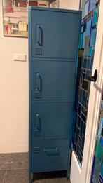 Blauwe locker in zeer goeds staat, Huis en Inrichting, Kasten | Lockerkasten, Ophalen, Zo goed als nieuw