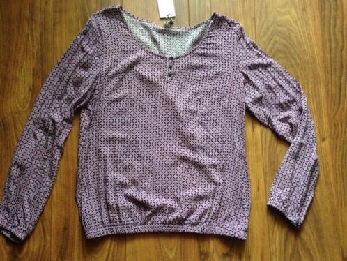 S.Oliver dames blouse tuniek bloes paars grafisch dessin 38, Kleding | Dames, Blouses en Tunieken, Nieuw, Maat 38/40 (M), Paars