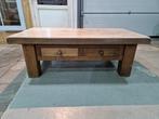 Massief houten salontafel met twee lades, 50 tot 100 cm, Minder dan 50 cm, 100 tot 150 cm, Gebruikt