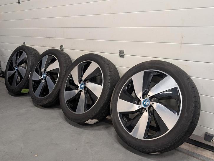 BMW i3 i3S I01 Styling 429 aluminium velgen Breedset, Auto-onderdelen, Banden en Velgen, Velg(en), Zomerbanden, 17 inch, 155 mm