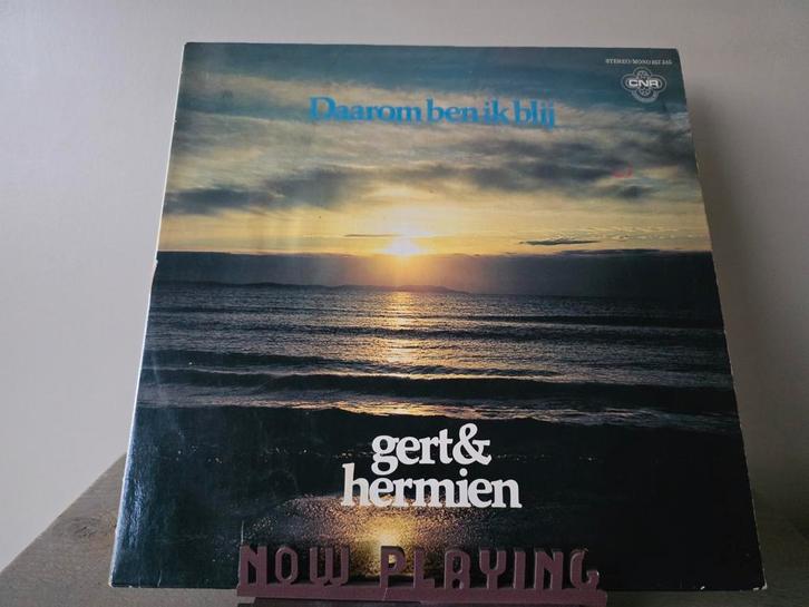 Gert & Hermien - daarom ben ik blij, Cd's en Dvd's, Vinyl | Nederlandstalig, Gebruikt, Overige genres, 12 inch, Ophalen of Verzenden