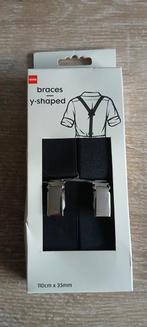 Nieuw Hema braces Y shaped 3 punts bretels met leren rugstuk, Ophalen of Verzenden, Nieuw, Hema