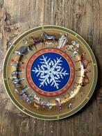 Rosenthal x Versace – "Cortège de Noel" 1998 - Kerstbord, Ophalen, Zo goed als nieuw, Porselein, Bord of Schaal