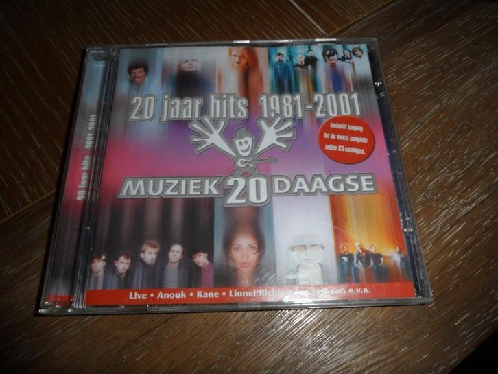 20 jaar hits 1981-2001, Muziek 20 daagse, Cd's en Dvd's, Cd's | Verzamelalbums, Gebruikt, Pop, Ophalen of Verzenden