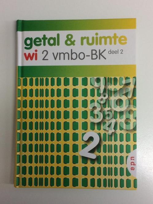 wiskunde: Getal & Ruimte 2 vmbo-BK - div. delen/werkboeken, Boeken, Schoolboeken, Nieuw, Wiskunde A, VMBO, Ophalen of Verzenden