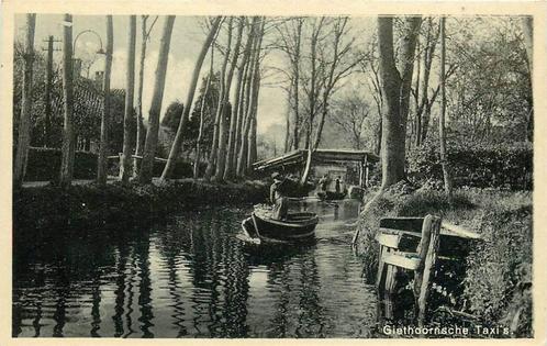 (304-255-007) Giethoorn Giethoornsche Taxi's, Verzamelen, Ansichtkaarten | Nederland, Overijssel, Verzenden