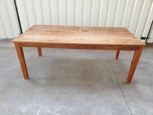 Eettafel merk William Winston Collection teakhout. Levering., Huis en Inrichting, Tafels | Eettafels, Gebruikt, 50 tot 100 cm
