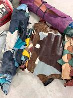 Leder, Hobby en Vrije tijd, Stoffen en Lappen, Ophalen, Leer of Kunstleer, Zo goed als nieuw, 30 tot 120 cm