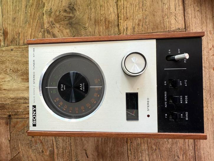 Sony ST-88 Stereo Tuner - Vintage, Audio, Tv en Foto, Tuners, Gebruikt, Analoog, Ophalen of Verzenden