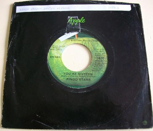 Ringo Starr(Beatles)   You're sixteen, Cd's en Dvd's, Vinyl Singles, Gebruikt, Pop, Verzenden
