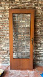 Glas in lood deur, Doe-het-zelf en Verbouw, Deuren en Horren, Ophalen, 80 tot 100 cm, Binnendeur, 200 tot 215 cm