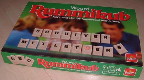 Woord Rummikub Goliath Nieuw, Hobby en Vrije tijd, Gezelschapsspellen | Bordspellen, Nieuw, Vijf spelers of meer, Ophalen of Verzenden