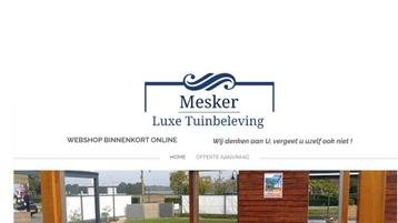 Website te koop 'Mesker Luxe Tuinbeleving'