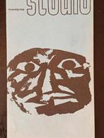 Jan Bons theater programma met 2 x litho vignet Cobra stijl, Antiek en Kunst, Verzenden