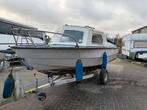 Project boot + motor en kar, Watersport en Boten, Ophalen, Zo goed als nieuw, Minder dan 10 pk, Tot 6 meter