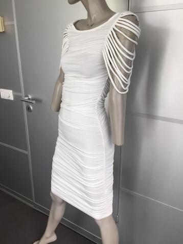 B325 SuperTrash:  jurk jurkje wit Maat XS=34 beschikbaar voor biedingen