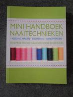 Mini Handboek Naaithechnieken, Boeken, Ophalen of Verzenden, Borduren en Naaien, Alison Smith, Nieuw