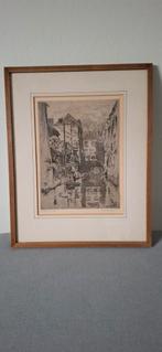 Verschillende ets Hendrik de Laat 's-Hertogenbosch, Antiek en Kunst, Ophalen