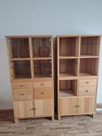 Vitrinekast te koop, Huis en Inrichting, Kasten | Boekenkasten, Ophalen, Gebruikt, 25 tot 50 cm, 150 tot 200 cm